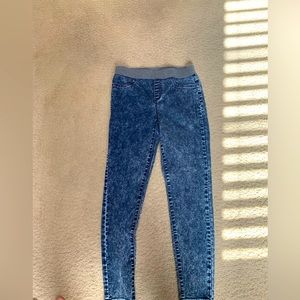 80s acid wash jeggings